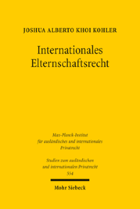 Internationales Elternschaftsrecht